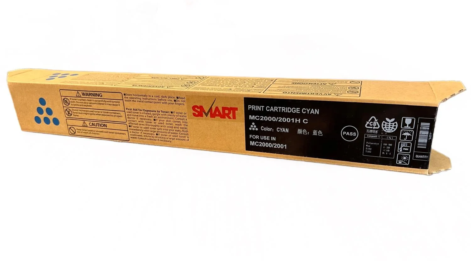 Ricoh MC 2000 MC 2001 Smart Mavi Toner