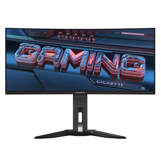 GIGABYTE 34" QD-OLED MO34WQC2 0.03MS 240HZ Kavisli Gaming Monitör 3440x1440 görseli 2