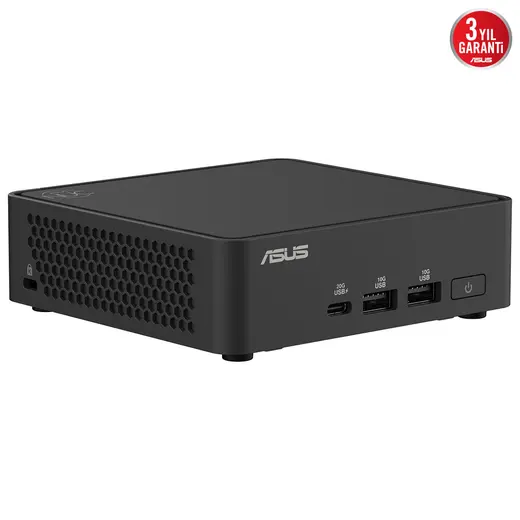 ASUS MiniPc RNUC15CRKU700002 Pro Slim Kit Ultra 7-255H Barebone Dos / 90AR00R2-M00090 görseli 4