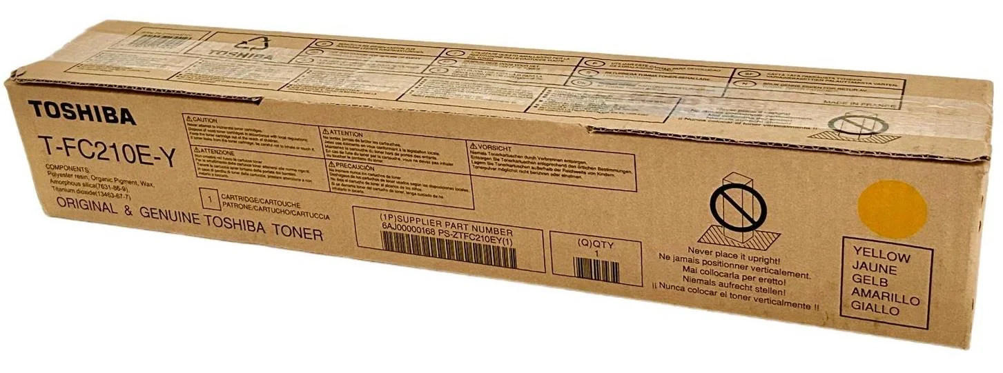 Toshiba T-FC210E-M-Y Orijinal Sarı Toner E-Studio 2010AC 2510AC
