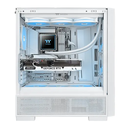 THERMALTAKE 360MM TH360 v3 CL-W468-PL12SW-A AM5-1851p Sıvı Soğutmalı İşlemci Fanı Beyaz görseli 1