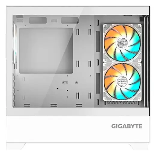 GIGABYTE GB-C201PI GAMING Mid-Tower PC Kasası Beyaz 360mm Soğutma Desteği görseli 2
