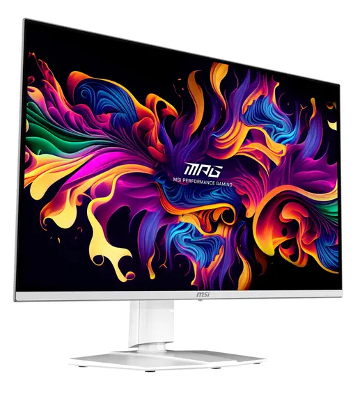 MSI 31.5" MPG 321URXW QD-OLED 0.03MS 240HZ HDMI-DP TYPEC Gaming Monitör Beyaz 3840x2160 görseli 7