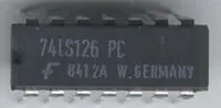 SCHUKAT 74LS126 QUAD BUFFER (TS)