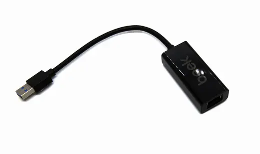 BEEK BA-USB3-GT-1 USB 3.0 Gigabit Ethernet Adaptörü, 1 x 10/100/1000 RJ45 Dişi Yuva alternatif görünüm