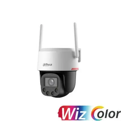 DAHUA P3F-PV-0360B-PRO 3MP 3.6MM WIFI DIS ORTAM PAN TILT WIZCOLOR IKI YONLU KONUSMA MIKROFONLU IP KAMERA