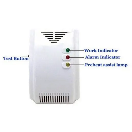 HX-2008EX Gaz Alarm Cihazı 220V AC alternatif görünüm