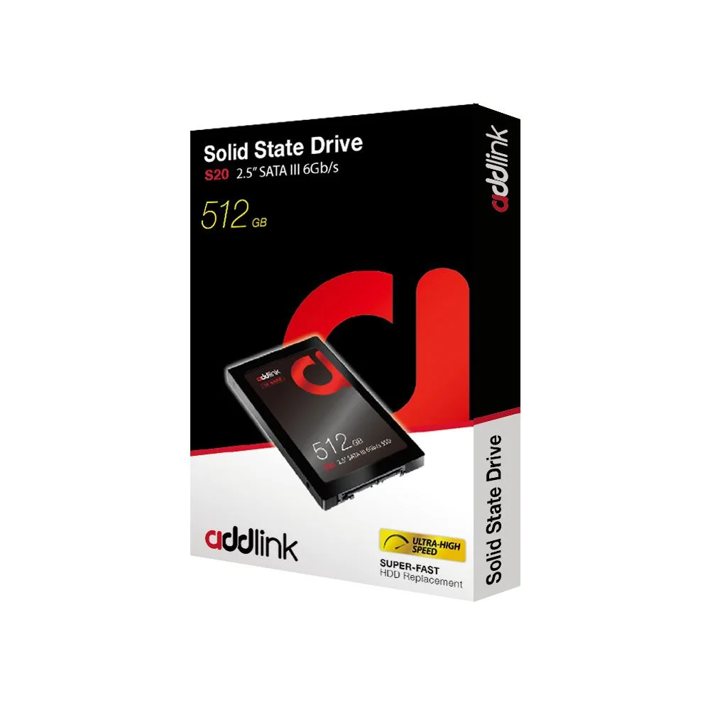 ADDLINK 512GB 2.5" AD512GBS20S3S500-450MB/s Sata-3 SSD Disk