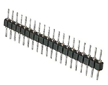 DIGITUS AW 122-20/G Contact strip, single row, straight, pitch 2.54mm