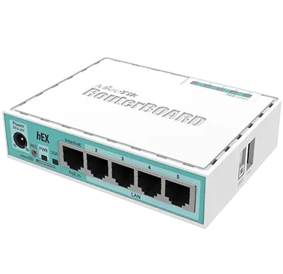 Mikrotik RB750Gr3 HEX 5xGigabit LAN, USB, L4, Router / Firewall / Hotspot