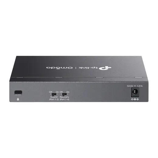 Omada DS106GPP 6Port 10/100/1000 3Port PoE+ 1Port PoE++ Switch alternatif görünüm