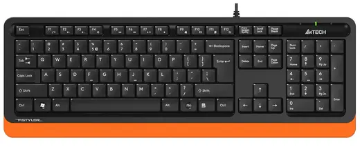 A4 TECH FK10 USB KABLOLU Q MULTIMEDIA KLAVYE TURUNCU