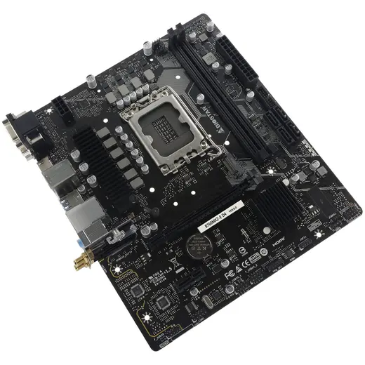Biostar B760MX2-E Intel 1700p DDR4 4400(OC) HDMI VGA M2 mATX görseli 3
