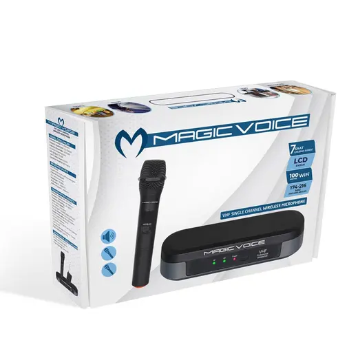 MAGICVOICE MV-3811 VHF EL TİPİ TELSİZ MİKROFON alternatif görünüm