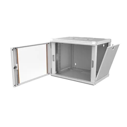 AGER 9U 600x450mm Duvar Tipi Beyaz Kabinet Agena Base AG-AB09U6045B1 Demonte görseli 4