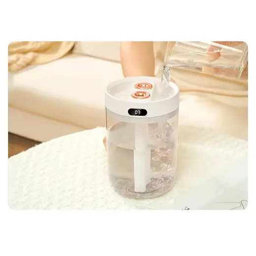 POWERMASTER H8 3W H2O ÇİFT PÜSKÜRTME PORTLU HAVA NEMLENDİRİCİ alternatif görünüm