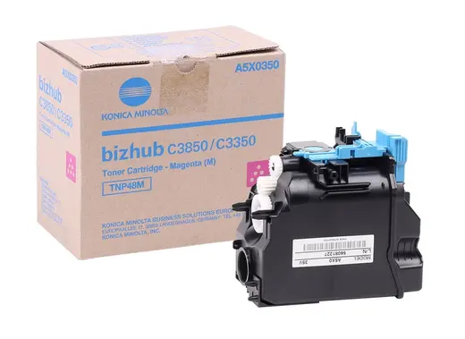Minolta TNP-48 Orjinal Kırmızı Toner Bizhub C-3350 C-3850 A5X0350