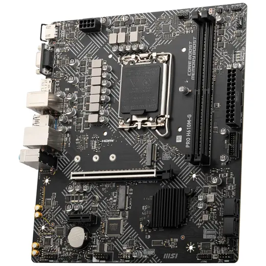 MSI PRO H610M-G DDR5 RGB SOKET 1700 5600(OC) alternatif görünüm