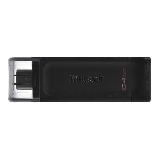 Kingston DT70 64GB USB-C 3.2 Gen 1 Type-C Flash Bellek görseli 1
