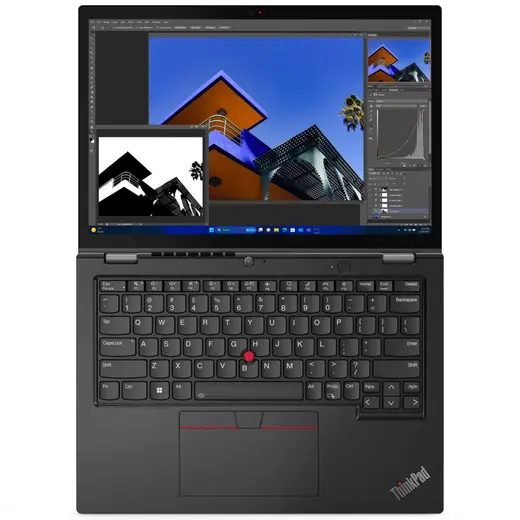 Lenovo ThinkPad L13 Yoga 21LM0037TX Ultra 7-165U 32GB 1TB 13.3" DOS görseli 4