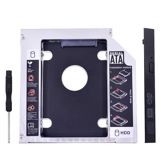 QPORT (Q-HDK12) 2.5" HDD/SSD UYUMLU CEVIRICI 12.7" KIZAK alternatif görünüm