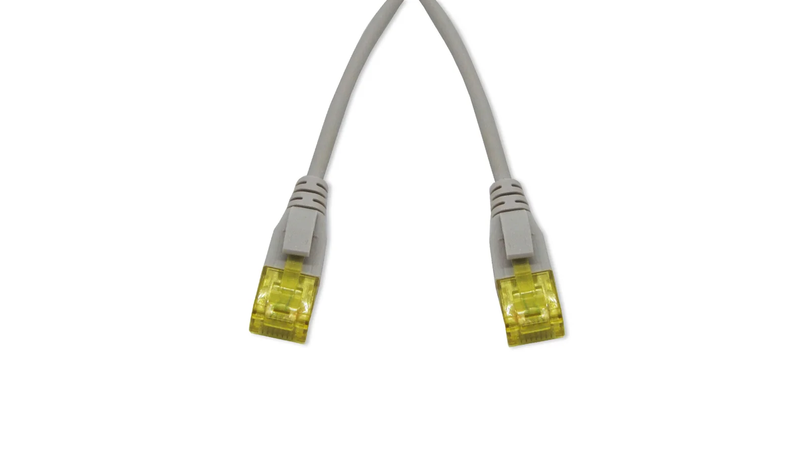 BEEK BC-U6A150S CAT.6A İnce Tip Patch Kablo, U/UTP, 15 metre, AWG 28, Gri Renk, LSZH
