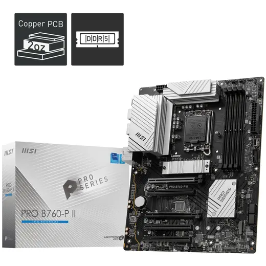 MSI MB PRO B760-P II SOKET 1700 DDR5 7000(OC)