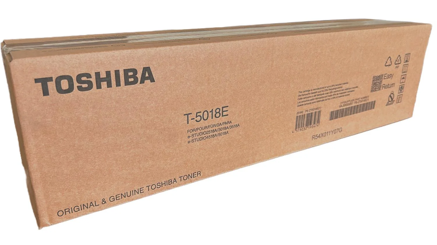 Toshiba T-5018E Orijinal Toner 2018A 2518A 3018A 3518A 4518A 5018A 6AJ00000257