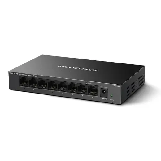 MERCUSYS 8port Gigabit Yönetilemez Switch MS108GS görseli 2