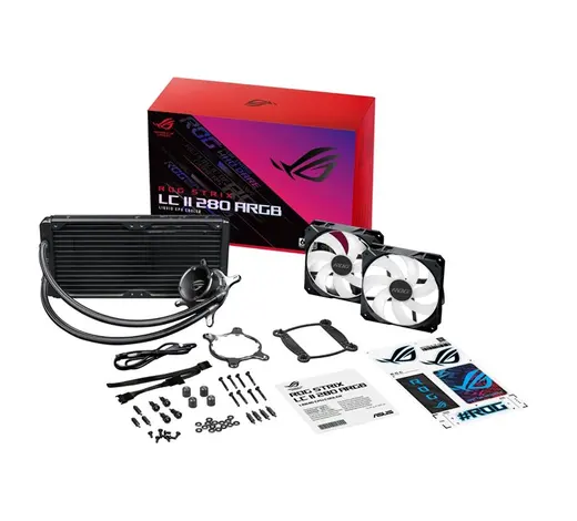 Asus ROG STRIX LC II 280 mm ARGB Sıvı Soğutucu görseli 3