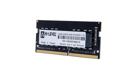 32 GB DDR4 3200MHz HI-LEVEL CL22 1.2V SODIMM (HLV-SOPC25600D4/32G) alternatif görünüm