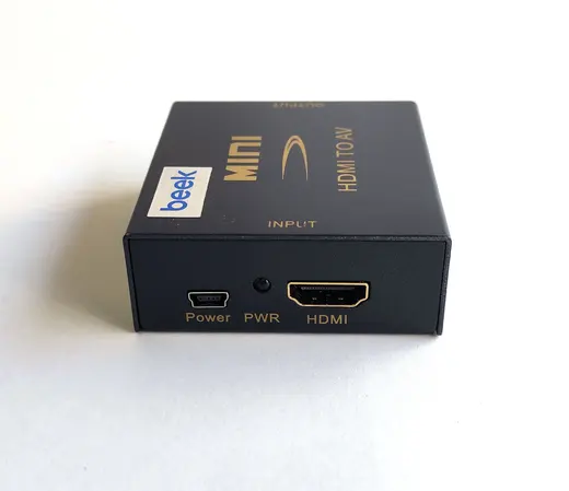 BEEK BS-CV-HA-RCA HDMI <-> RCA Video (Görüntü) & Audio (Ses) Sinyal Çeviricisi, 1 x HDMI giriş