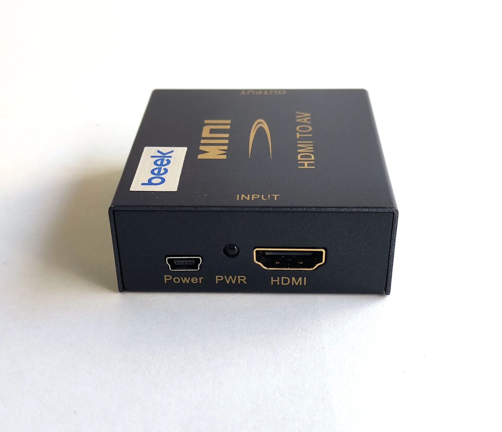 BEEK BS-CV-HA-RCA HDMI <-> RCA Video (Görüntü) & Audio (Ses) Sinyal Çeviricisi, 1 x HDMI giriş