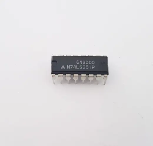 SCHUKAT 74LS251 8 TO 1 LINE MULTIP. (3-STATE)