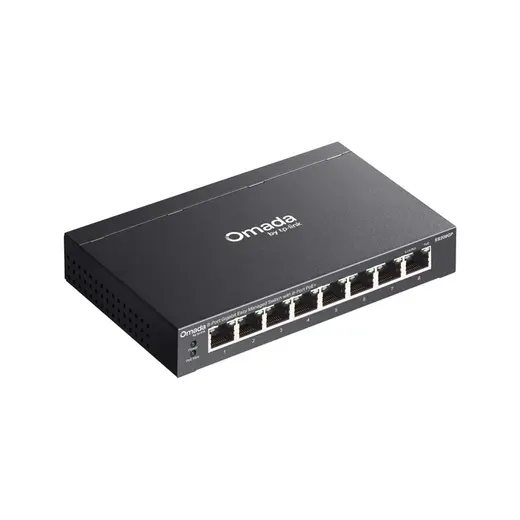 TP-LINK OMADA ES208GP 8 PORT GIGABIT 8 PORT POE 64W YONETİLEBİLİR METAL KASA SWITCH görseli 3