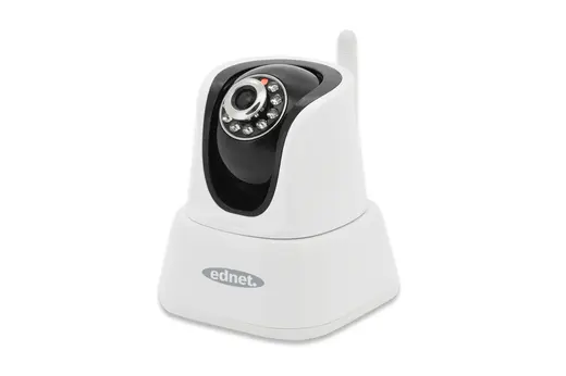 DIGITUS ED-87241 ednet MOVE Gece & Gündüz İç Mekan IP Kamera, Wireless 11n, Hareketli Kafa, Infrared özellik