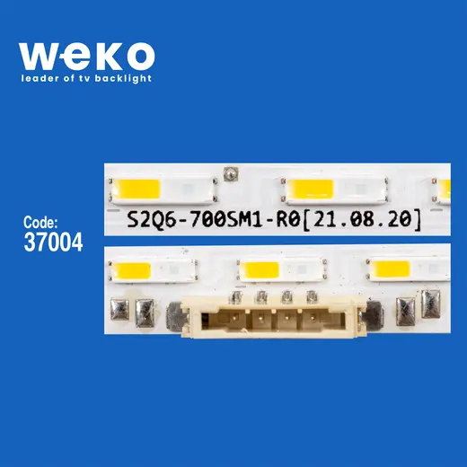 WKSET-6694 37004X4 S2Q6-700SM1-R0 4 ADET LED BAR TWO COLOR (İKİ RENK) (37LED) alternatif görünüm