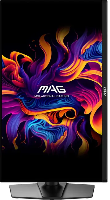 MSI 26.5" MAG 271QP QD-OLED X28 0.03MS 280HZ HDMI-DP Pivot Gaming Monitör 2560x1440 görseli 7