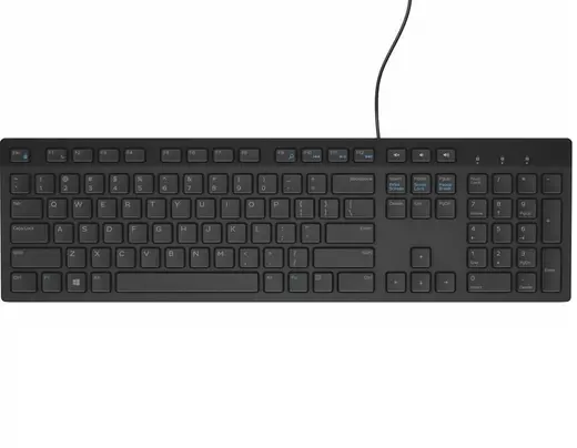Dell KB216 Kablolu Klavye Siyah (580-ADHQ)