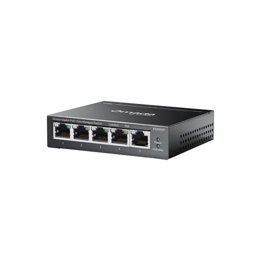 TP-LINK Omada 5port 65w 4port PoE Gigabit Yönetilebilir Switch ES205GP görseli 4