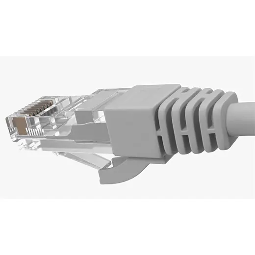 INCA ICAT6-01TG 1MT 24AWG CAT6 UTP PATCH KABLO GRİ görseli 2