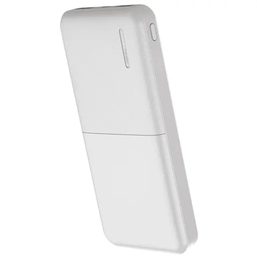 SnapMax SNP-3009 Beyaz 10.000 mah Powerbank 2x USB Çıkışlı 1 Type-C ve 1 Micro Girişli
