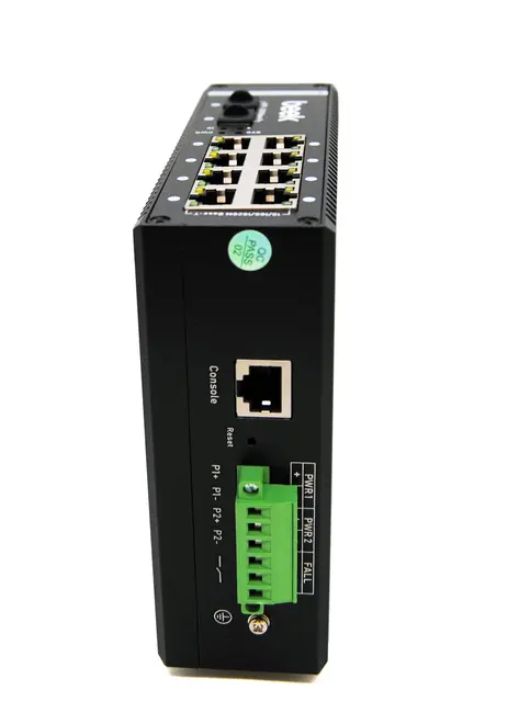BEEK BN-ISW-2082PG Yönetilebilir L2+ Endüstriyel PoE Switch 8 x 10/100/1000T IEEE802.3af/at PoE+ port görseli 5