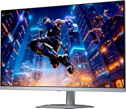 GIGABYTE 27" QD-OLED MO27Q2A-ICE 0.0.3MS 280HZ HDMI-DP TYPEC Pivot Gaming Monitör Beyaz 2560x1440 görseli 7