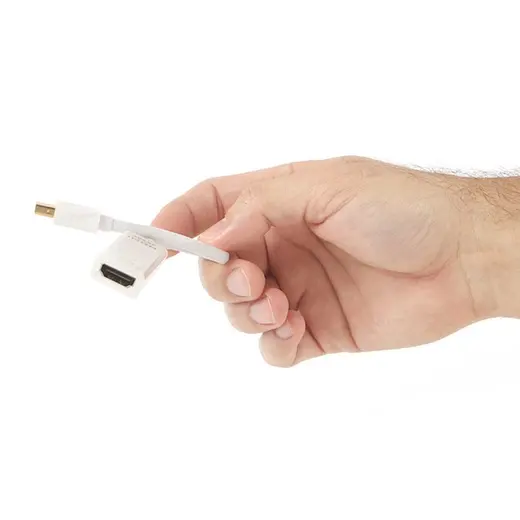 Dark Mini DisplayPort to HDMI Dişi Çevirici (4K) alternatif görünüm