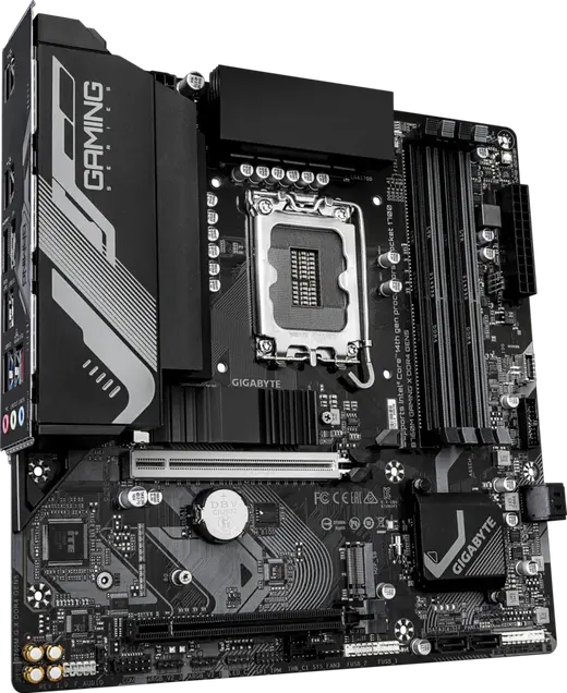 GIGABYTE B760M GAMING X GEN5 DDR4 HDMI-DP PCIE 4.0 1700p mATX görseli 2