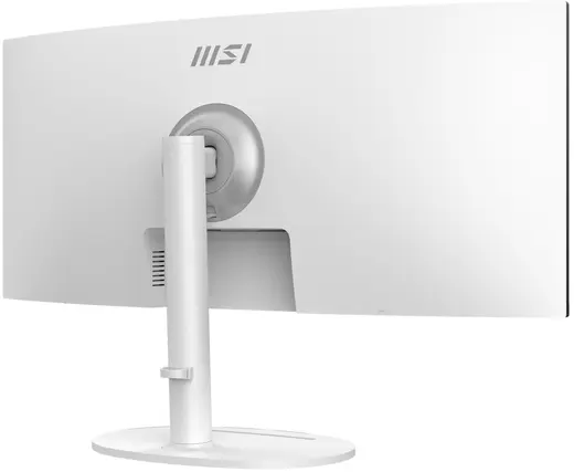 MSI 34" VA MODERN MD342CQPW 1MS 120HZ HDMI-DP Ev Ofis Monitörü Beyaz 3440x1440 görseli 5