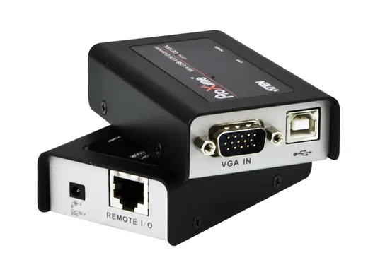 ATEN ATEN-CE100 VGA Cat 5 KVM (Keyboard/Video Monitor/Mouse) Mesafe Uzatma Cihazı, USB Konsol alternatif görünüm