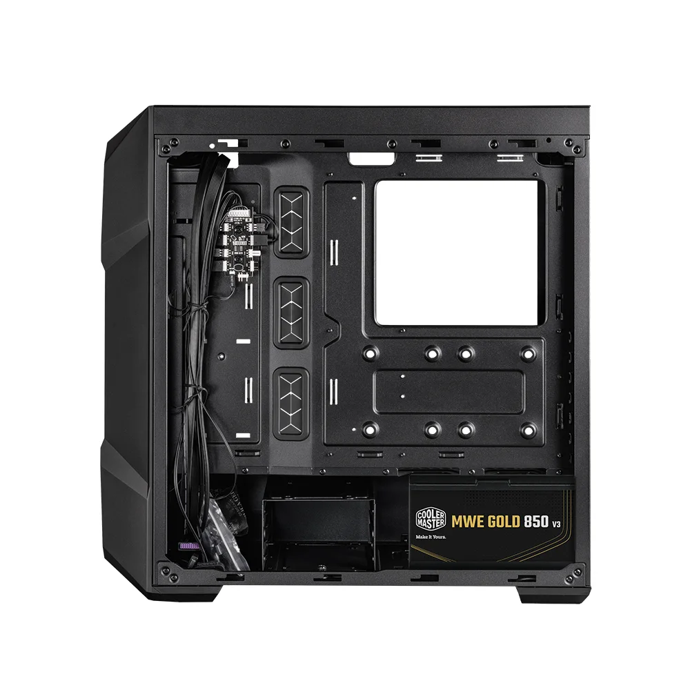 COOLERMASTER 850W 80+ GOLD TD500 V2 TG TD500V2-KGNN85-STU 4-ARGB Fanlı Gaming EATX PC Kasası