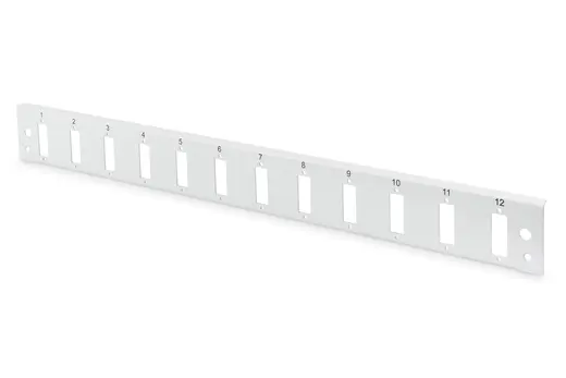 DIGITUS DN-96201-QL DN-96200-QL Sürgülü Boş Fiber Optik Sonlandırma Kutusu için Önpanel, Kilit Mekanizmalı